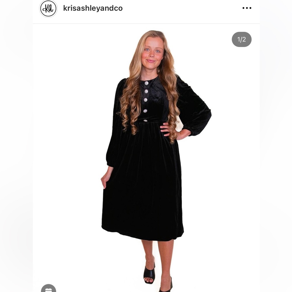 Velvet dress